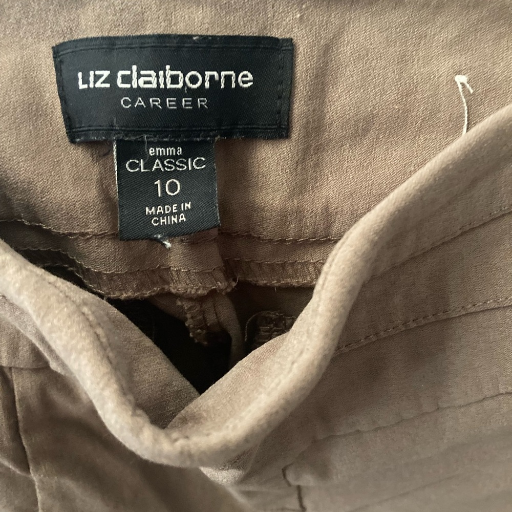 Liz Claiborne Classic Tan Pants